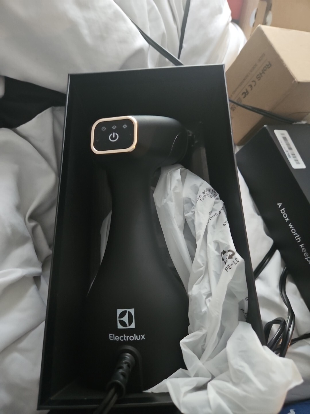 Electrolux Portable 2 in 1 Handheld Garment and Fabric Steamer 1500