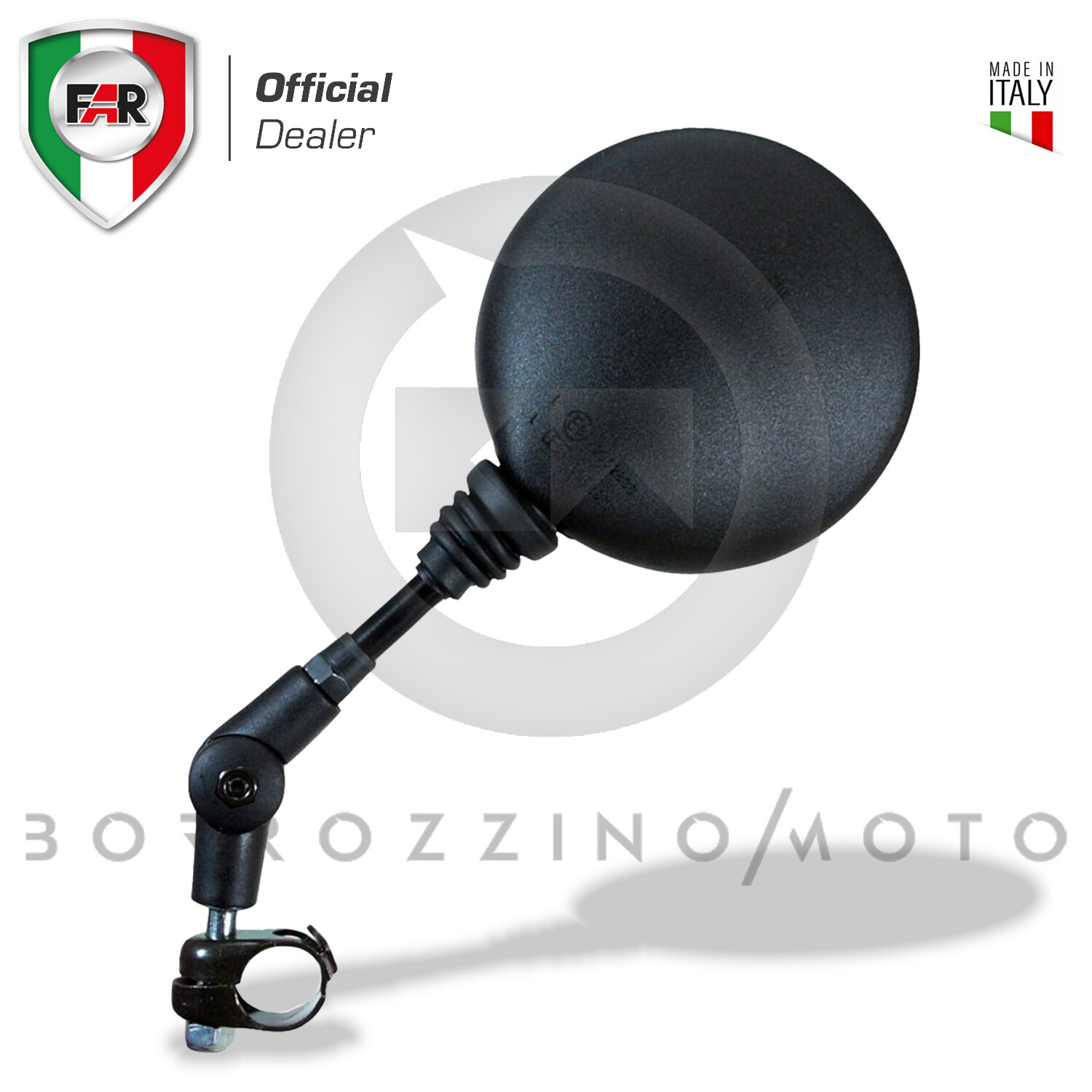 Espejos Retrovisores Flexibles FAR Para Moto Cross – Par Universal (derecho E Izquierdo)