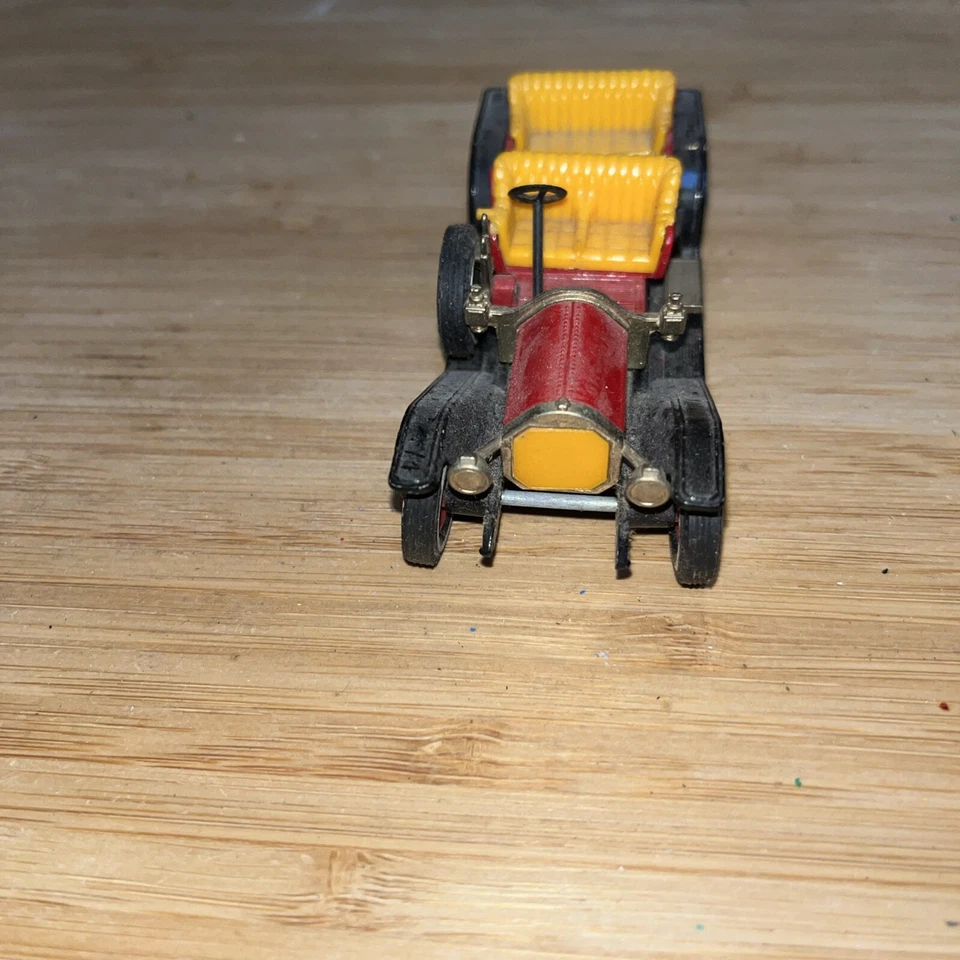 Caja de cerillas Lesney Diecast Modelos de antaño Nº Y-9 1912 Simplex #125 de colección Foto 2 de 4