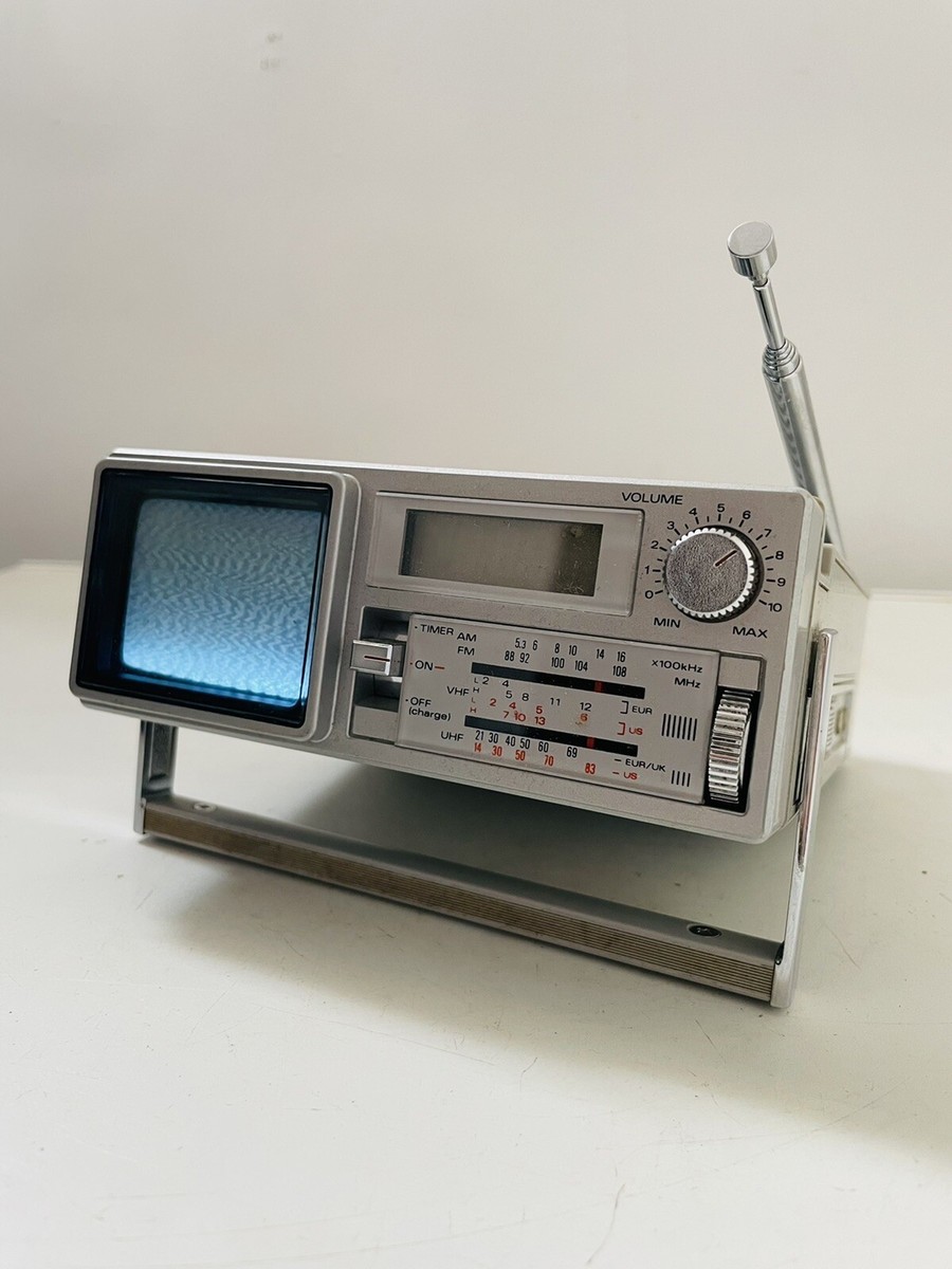 Sanyo TPM 2170 Japan Micro TV Portable | eBay