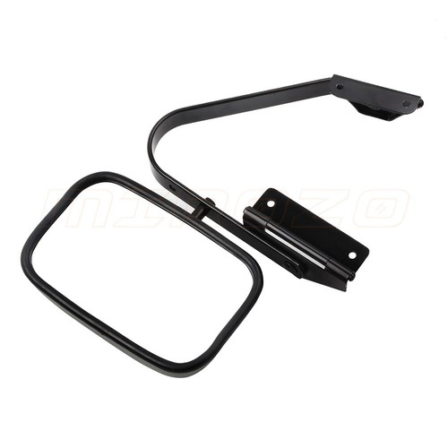 1 Pair Side Black View Manual Mirrors For 1980-1996 Ford Bronco Manual - Picture 4 of 15