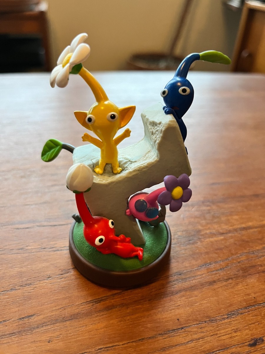 Nintendo Hey Pikmin Amiibo - Figure Of 4 Pikmin - Hey Pikmin