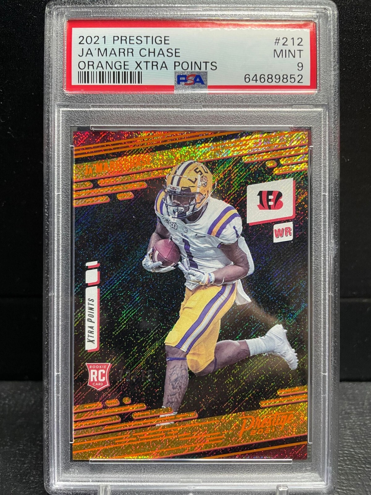 JaMarr Chase Panini Prestige #212 Orange Xtra Points