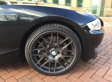 19” BMW CSL Alloy Wheels With Tyres In Grey - Please Read The Description