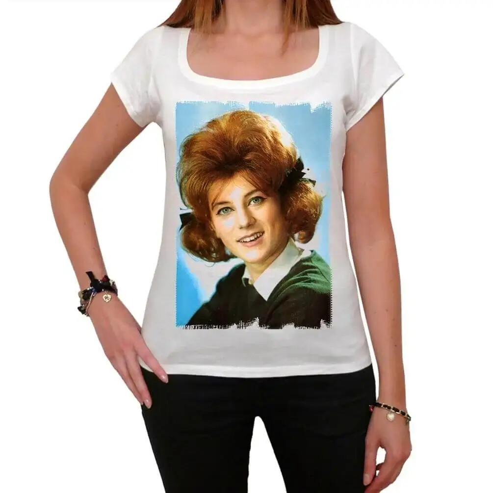 Camiseta Estampada para Mujer Sheila T-shirt Vintage Manga Corta Regalo Original
