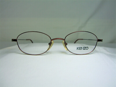 Kenzo eyeglases Titanium frames, oval, men's, women's, NOS, super