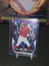 2023 Bowman Chrome Jorge Ruiz #BCP-123 Purple Refractor /250 Angels