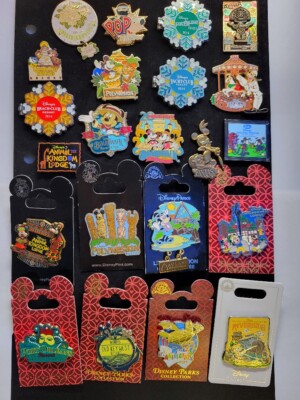 Disney Parks Resort Pin Assortment U Pick - Cast, LE, Rare, Holiday NEW UPDATED