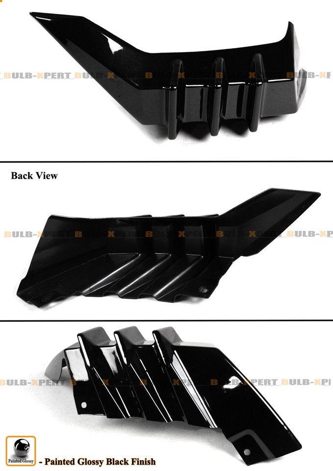 For 2017-2021 Civic Hatchback FK4 FK7 MU Style Rear Diffuser Corner ...