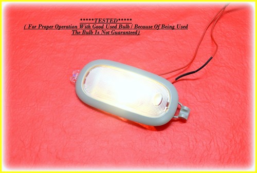 Chrysler Dodge Ram Jeep Dome Lamp Reading Light Push On / Off Lens Feature OEM - Picture 5 of 5