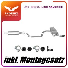 Audi A3 Sportback 1.6 75kW (2004-2008) Auspuffanlage Mittel+Endschalldämpfer