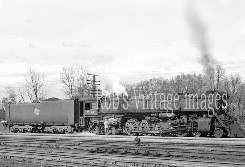 Milwaukee Road Builder Photo 264 Hudson Steam Locomotive CMSP Railroad