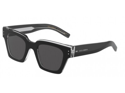Dolce & Gabbana Sonnenbrille DG4413  675/R5 Schwarz Grau Herren