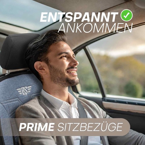 Fundas de asiento de coche Prime adecuadas para Isuzu D-Max 2 desde 2012 (negro-azul) | NUEVO - Imagen 12 de 12