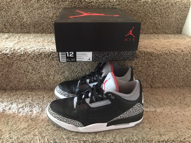 jordan 3 size 12.5