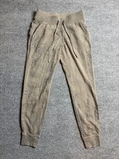 Lululemon Pants Women 6 Brown Warm Down Jogger Sweatpants Athleisure Comfy Gym