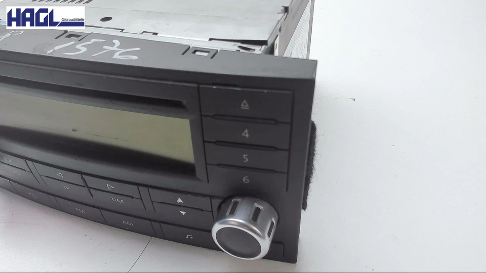 Radio mit Stecker Kein Code Vorhanden 7L6035195A VW Touareg 2.5 R5 TDI 7L - Bild 4 von 4