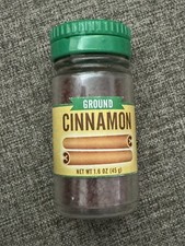 Melissa  Doug Baking Spice Set Replacement Ground Cinnamon Bottle Fun w/ Food