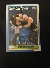 King Baron Corbin WWE Topps Heritage 2021 Base Card