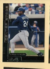 2000 Upper Deck Ovation Center Stage #CS2 Ken Griffey Jr Mariners Hall of Fame 