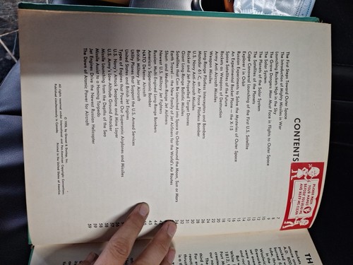 Vintage 1958 Rockets, Missiles and Satellites By Clayton Knight Hardcover - Picture 3 of 3