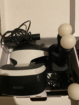 playstation vr bundle W/ Aim Controller (slightly used)