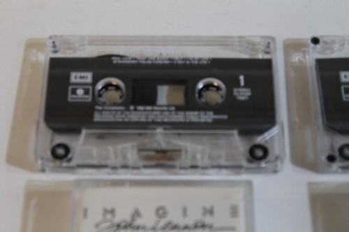 IMAGINE John Lennon Vol 1 & 2 Soundtrack EMI Indonesia Cassettes 1988 Excellent - Picture 2 of 12