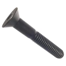7/16"-14 x 2 1/2" Flat Socket Cap Screws, UNC, Thermal Black Oxide, PT, 10 Pack