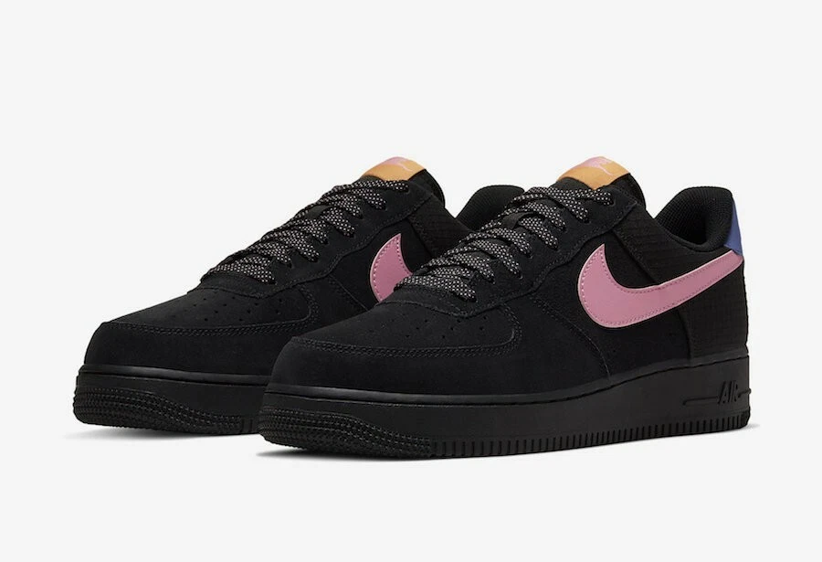 Men's Nike Air Force 1 '07 LV8 2 Shoe Size 13 Black Magic Flamingo  CD0887-001