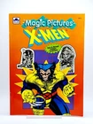 X-Men Magic Pictures Comic Art Rub And Reveal Coloring Book Vtg 1992