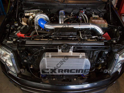 Intercooler de un lado turbo de 25""x12""x4"" para Mazda RX7 Ford F150 - Imagen 10 de 12