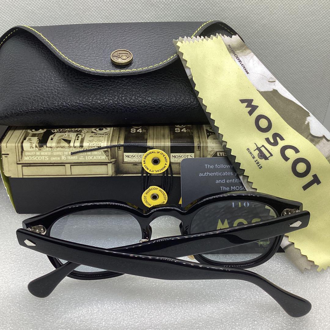 MOSCOT LEMTOSH JAPAN LIMITED 46 24-145 SUNGLASSES BLACK MOSCOT LEMTOSH JAPAN LIMITED 46 24-145 SUNGLASSES BLACK
