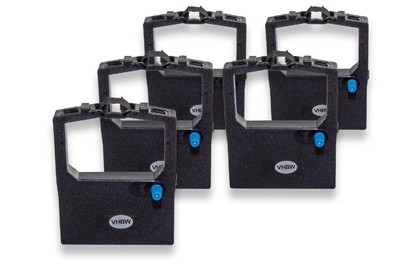 5x Farbband für Radio Shack DMP 302 DMP 2102 DMP 2103 DMP 300 Schwarz