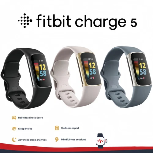 Fitbit Charge 6 Obsidian / Black Aluminium GA05183-AP