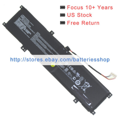 Original 90Wh BTY-M55 Akku für MSI Alpha 15 B5EX A3DDK B5EEK A4DEK GL66 GF66