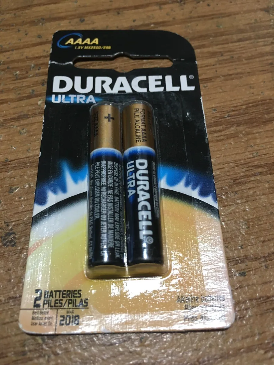 2) Duracell® AAAA Alkaline 1.50V Standard Box eBay