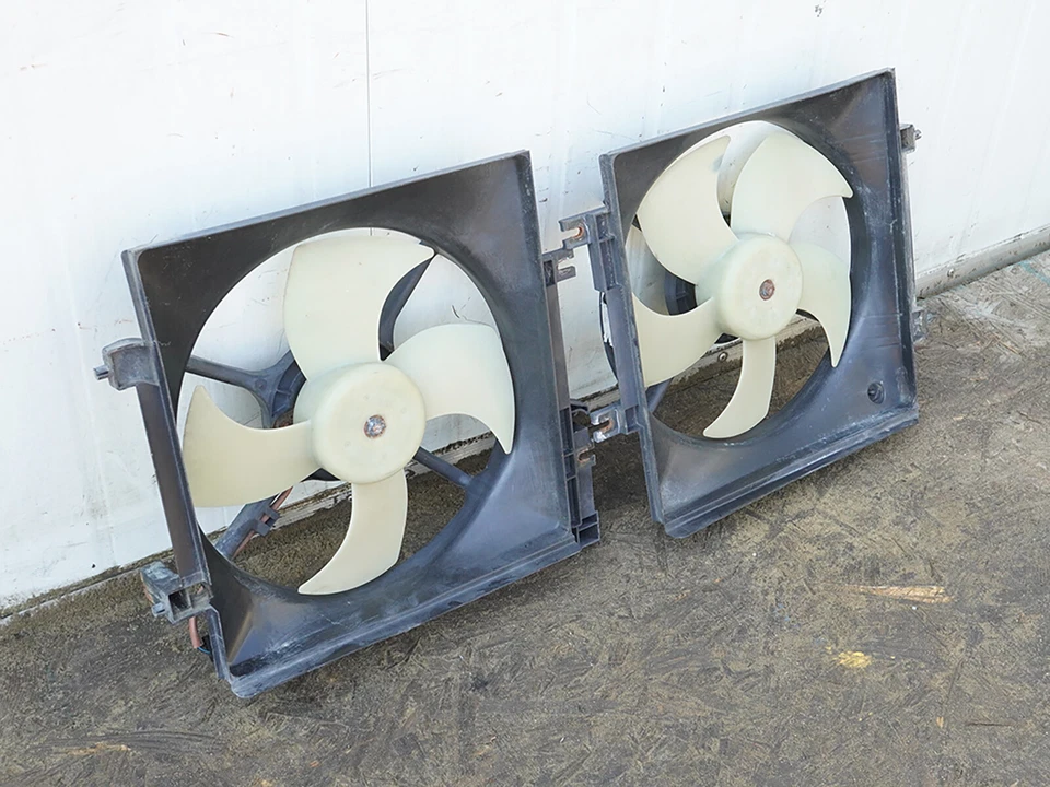 Subaru Legacy 2005-2014 ventilador aspa refrigeración eléctrica radiador condensador Wo Turbo Foto 3 de 4