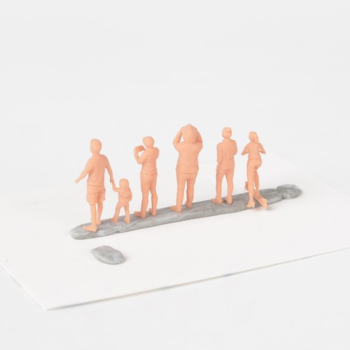 LaoYao 1/43 Miniature Character Model Multi pose Figures 5pcs - Picture 4 of 4