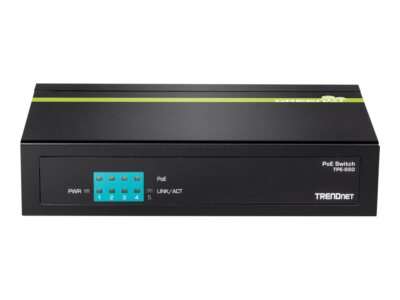 TPE-S50 TRENDnet TPE S50 Switch unmanaged 4 x 10/100 (PoE) ~D~