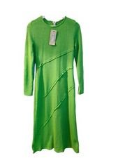 River Island Womens Green- Bright Electric Drms dress Size-UK 10