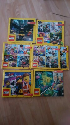 Lego Kataloge Januar bis Dezember 2017 bis 2019 Neu