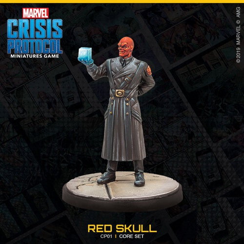 Новый набор Red Skull Marvel Crisis Protocol Core для карты персонажа Sprue Базовый MCP 2090₽