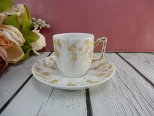Limoges France Tressemann Vogt T & V Pitkin Bro. Chicago Demitasse Cup&Saucer