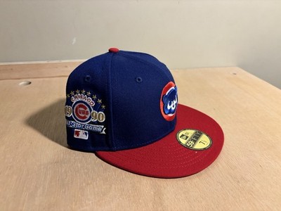 Size 7 1/2 - Hat Club Cubs Two Tone 90 All Star Game Patch Limited Fitted Hat  
