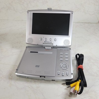 Polaroid DVD Player PDV-0707N  w/ Swivel Screen TESTED & Working *NO AC adapter*