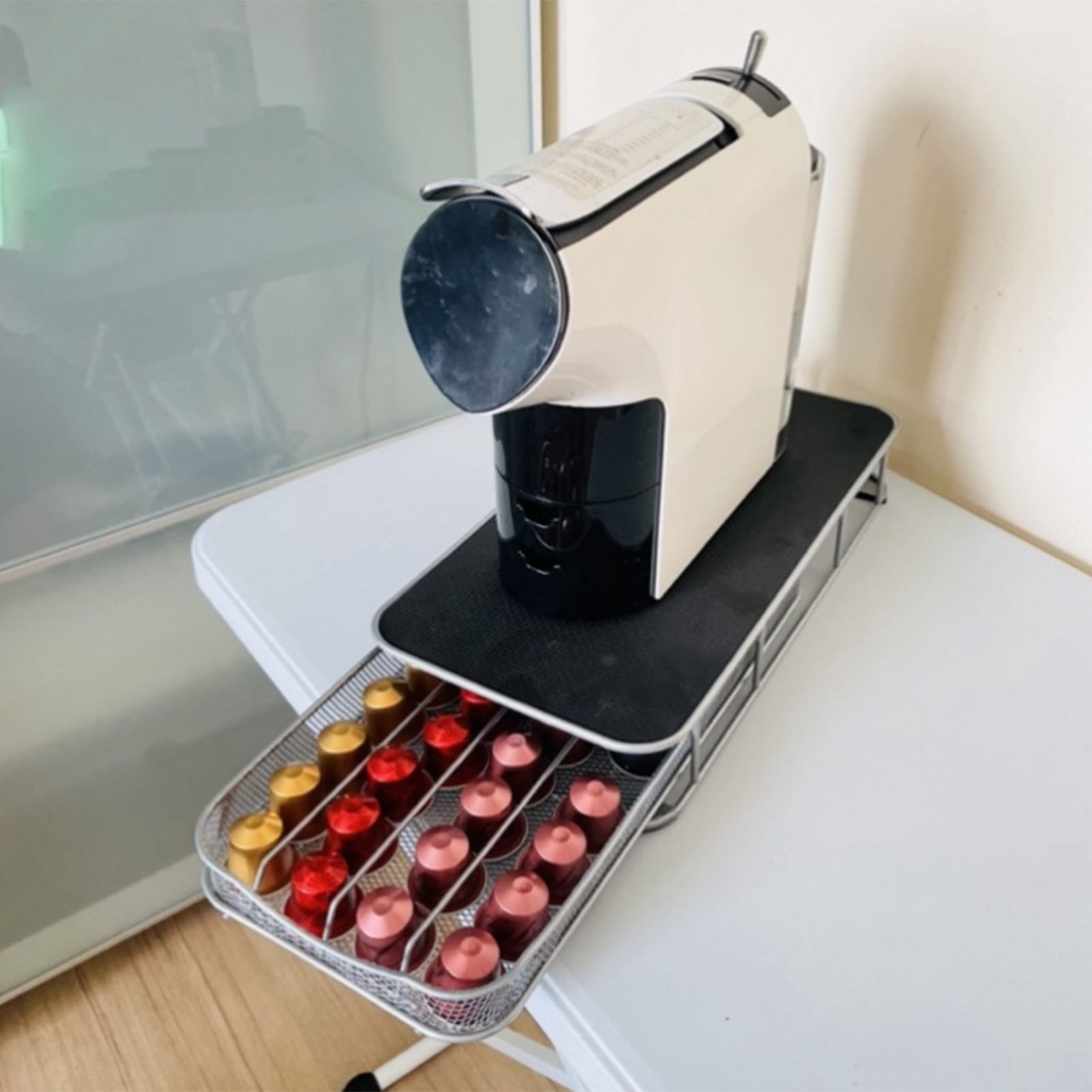 40pcs Coffee Capsules Drawer Holder Neatly Organized Box For Kitchen Trending