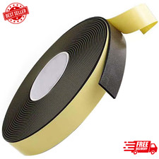 High Density Foam Tape Waterproof Sealing Strip, Single-Sided Adhesive EVA Self