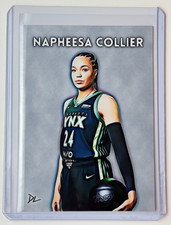 Napheesa Collier Limited Edition Artist Signed Minnesota Lynx Trading Card 2/10