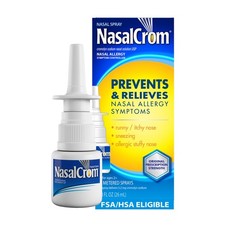 NasalCrom Nasal Spray Allergy Symptom Controller  200 Sprays  .88 FL OZ