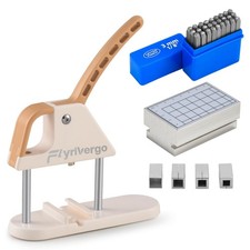 Metal Stamping Kit, Jewelry Press Kit, Perfect for DIY Crafts  Handmade Jewe...